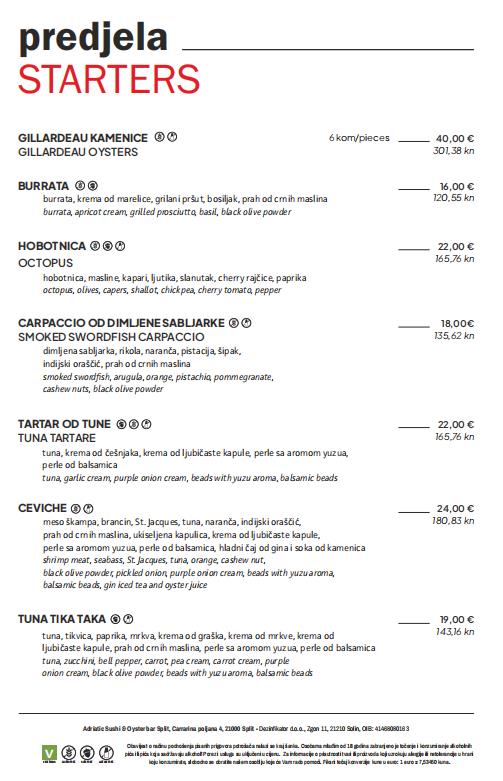 Menu Adriatic Sushi • Oyster • Seafood-1